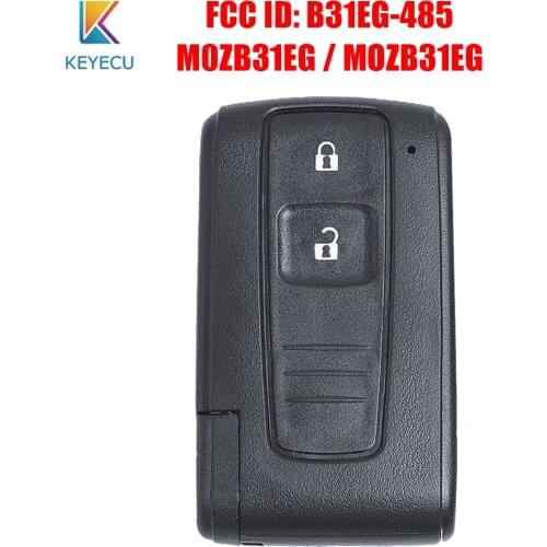 Keyecu FCC ID: B31EG-485 TOY43 M0ZB31EG / MOZB31EG 2 Button ASK 315MHz ASK 433MHz Keyles Go Remote Key for Toyota Prius
