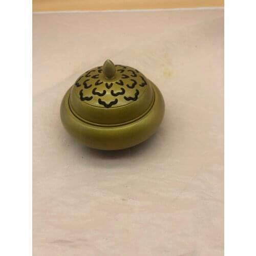 Chinese Antique Brass incense burner Old Bronze censer