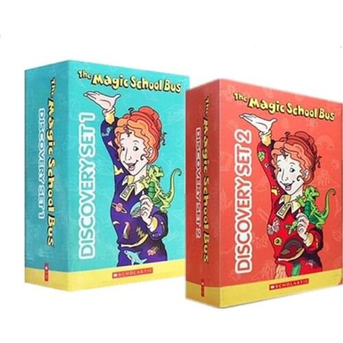 20 Books The Magic School Bus Discovery gift box set Childrens popular science bridge chapter novel book English reading book