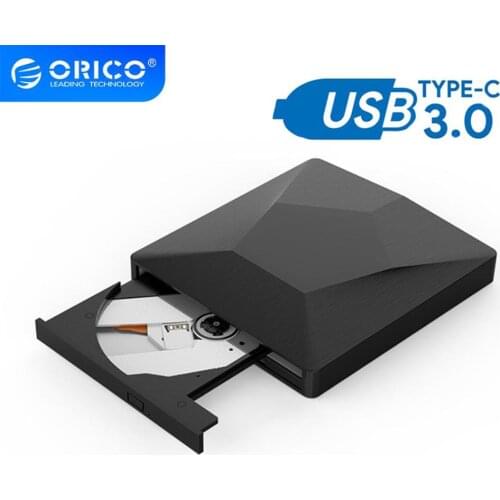 ORICO CD/DVD-ROM Combo DVD RW ROM Burner Writer Recorder External USB 3.0 Optical Driver for Desktop Laptop Windows Mac OS