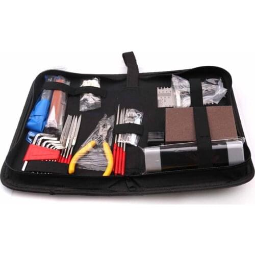 Orphee Guitar Repair Tool Full Set Bag Package Professional Maintenance Guitarra Repair Kit Care Tool Set Guitar Accessories