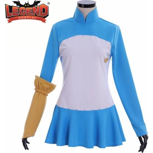 The Seven Deadly Sins Elizabeth Liones Cosplay Costume Dress custom made Season 2 Liones Dress