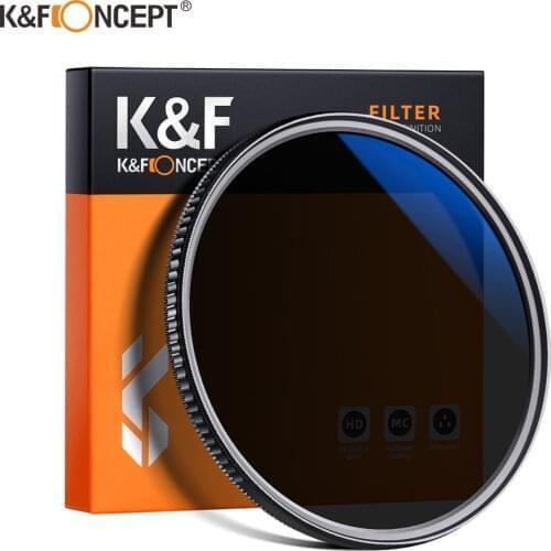 K&F Concept Filter 2 in 1 ND8+CPL Circular Polarizing Filter ND Filter Waterproof Neutral Density 49mm 52mm 58mm 62mm 67mm 77mm