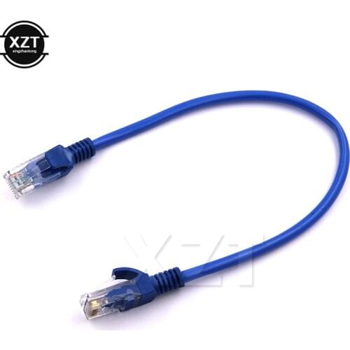 80cm Durable CAT-5e RJ45 Cable Ethernet LAN Network Cable for Cat5 Computers & Switches Hubs ADSL Routers Digital Set-top Boxes