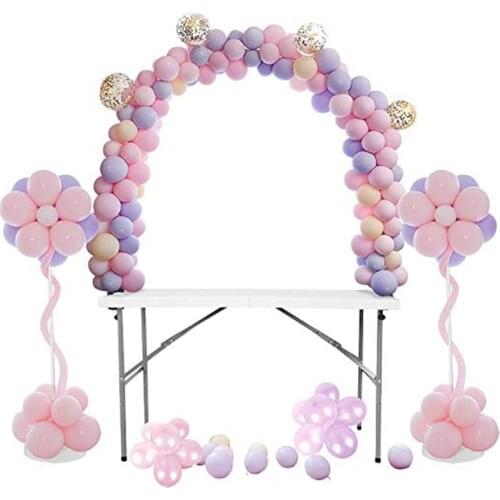 Professional Large Balloon Arch Set Column Stand Base Frame Kit Birthday Wedding Party Decor