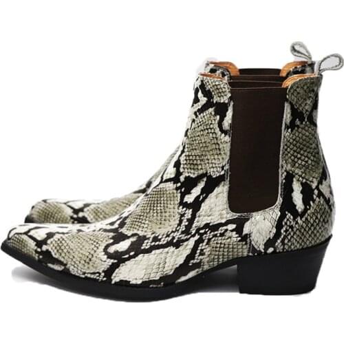 Мужские ботинки челси Rousmery China At AliExpress