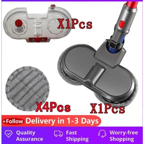 For Dyson Vacuum Cleaner V7 V8 V10 V11 Mop Head Brush Replacement Parts 4Cleaning Cloth Electric Mopping Vacuum Brush Water Tank