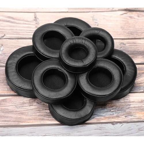 Replacement Sheepskin Earpads 65mm 70mm 75mm 80mm 90mm 100mm 105mm 110mm Round Ear Pads universal Cushion for Denon for Sony