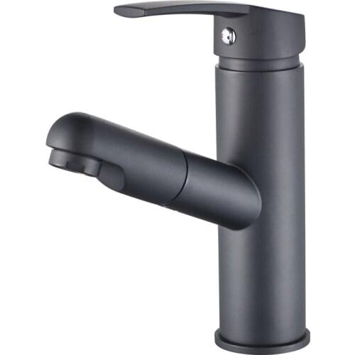 Tuqiu Basin Faucet Modern Black Bathroom Mixer Tap Brushed Gold/Nickel/Chrome Wash basin Faucet Hot and Cold Sink Faucet New