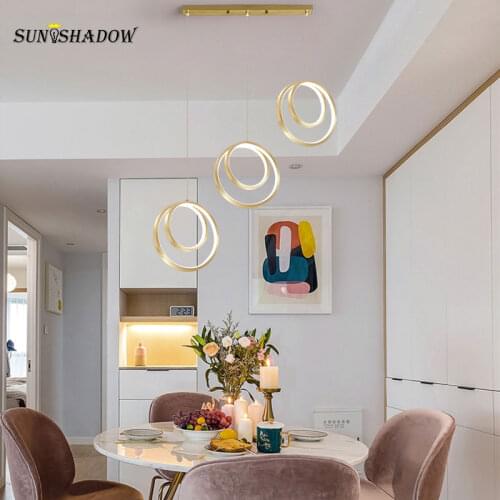 Led Pendant Light Modern Home Pendant Lamp For Living Room Bedroom Dining Room Restaurant Hanging Lamp Indoor Lights Luminaires