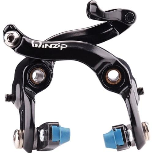 Bicycle V brake Aluminum alloy 2-hole Hidden Road Bike caliper Fixed Gear brake caliper Bicycle Clamp accessories Parts