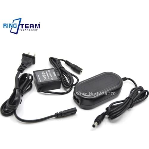 Replace Panasonic AC Power Adapter Kit DMW-AC8+DMW-DCC3 (DMWAC8 adapter plus DMWDCC3 DC Coupler)
