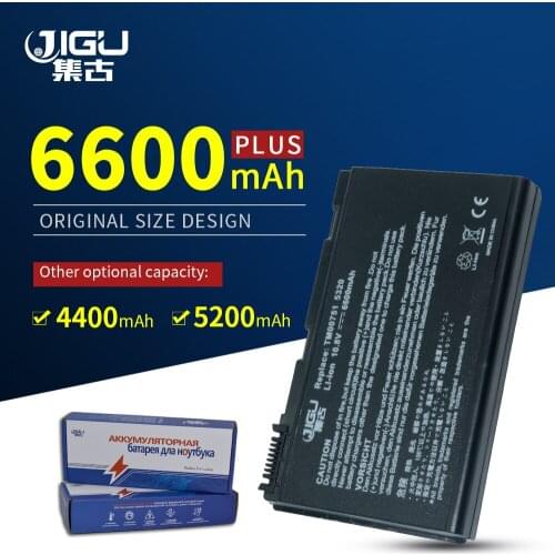 JIGU 6CELLS Laptop Battery TM00741 TM00742 LC.BTP00.005 For Acer Extensa 5630 5630G 5630ZG 5635 5430 5610 For TravelMate 5720G