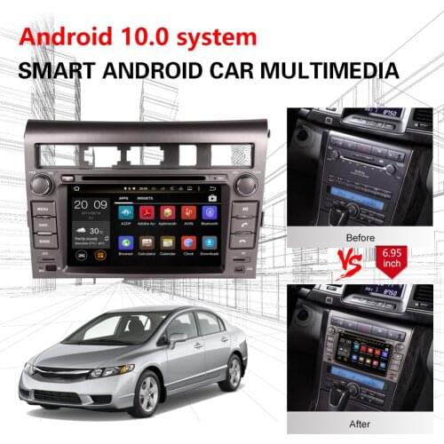 4GB RAM Android 8.0 Car GPS Navigation DVD Multimedia Player For Kia Opirus 2007- Head Unit 2 Din Radio Stereo Bluetooth WIFI