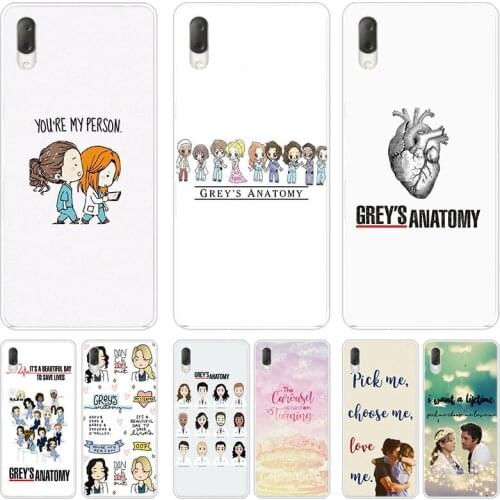 Greys Anatomy Case For Sony Xperia X XA XA1 XA2 Ultra L1 L2 L3 XZ3 M4 Aqua Z3 Z5 Premium E5 XZ XZ1 XZ2 Compact Cover