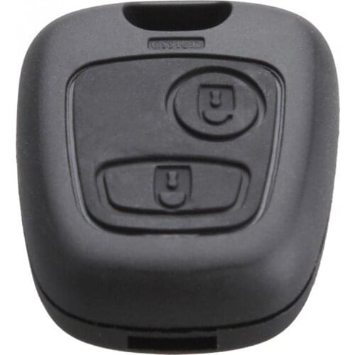 2 Button Remote Key Car Key Fob Case Replacement Shell Cover For Peugeot 307 107 207 407 Remote Car Key Shell Case