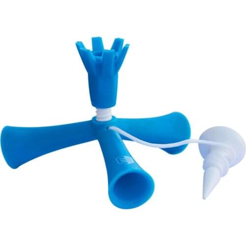 Golf Tee Ball Holder Anti-flying Rotatable Tripod Accessories Practice Aids Adjustable Height Self Standing Mini Training