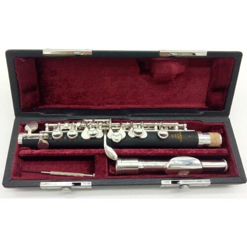 DeXin Professional Piccolo 82 ABS Resin Body Silver-plated Headjoint Keys E Mechanism Instrument Bakelite Student Piccolos Flute