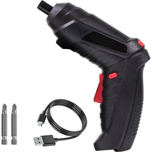 HILDA Mini Electric Drill Cordless Screwdriver USB Rechargeable Screwdriver Power Tools Multifunction Cordless Drill