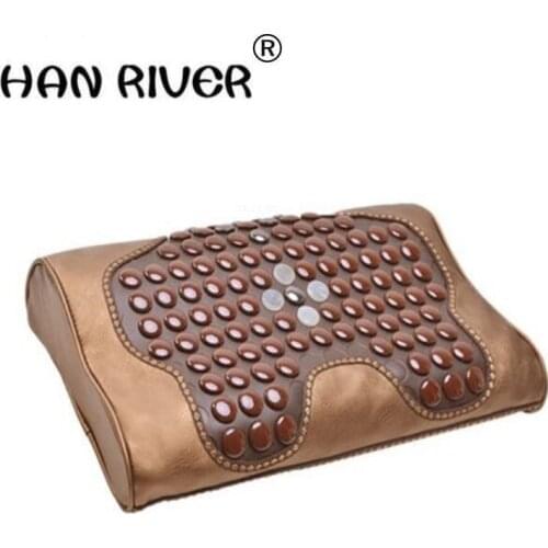 HANRIVER 2018 Magnet jade cervical massage neck collar single sleep adult students neck massager