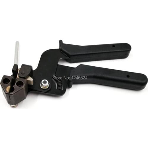 Manual with a Lever Nylon Stainless Steel Cable Tie Tensioner Gun HS-600B Tightening And Cutting Width 0.3mm- 7.9mm