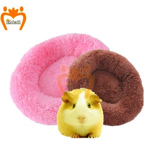Pet Cage for Hamster Accessories Pet Dog Cat Bed Mouse Cotton House Small Animal Nest Winter Warm Sofa Slepping Bag Mat