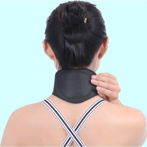 Health Care Neck Support Massager 1Pcs Tourmaline Self-heating Neck Belt Protection Spontaneous Heating Belt Body Massager