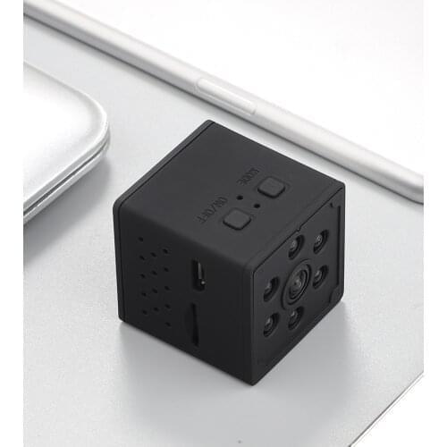 Mini Camera 1080P HD Wireless Portable WiFi Nanny Cam with Phone App Night Vision Motion Detection Smallest Security