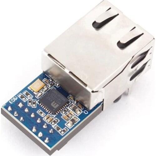 UART to Ethernet Module Industrial Port TTL Serial Port USR-K6 Used for TCP/UDP Packets Data Transmission RJ45 Network