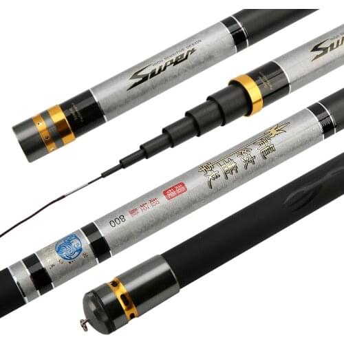 Power Hand Rod Long 8-15m Fishing Pole Super Hard Taiwan Fish Rod Telescopic Fishing Olta De Pesca Ultra Light Carbon Hand Canne