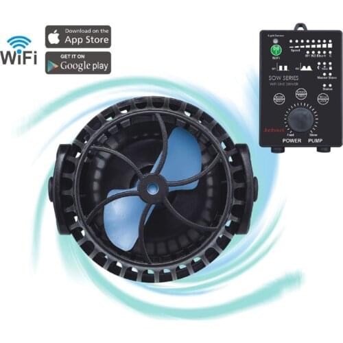 Jebao Wave Maker Flow Pump With Controller OW SOW SOW-M Series Smart Quiet Powerful Wave Surf Pump For Marine Reef Aquarium