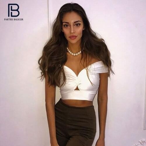 Женские укороченные топы PARTIEE BALEGER China At AliExpress