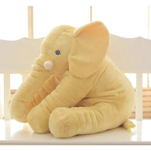 Drop Shipping Soft Elephant Plush Toy Large Elephant Plush Doll Soft Animal Stuffed Pillow Baby Infant Toys Newborn Gift 40/60CM