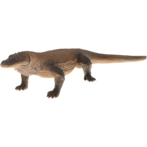 Lifelike Wild Animal Action Figure, Plastic Monitor Lizard Reptile Model Figurine Kids Toy Xmas Gift, Collectibles, Home Decor