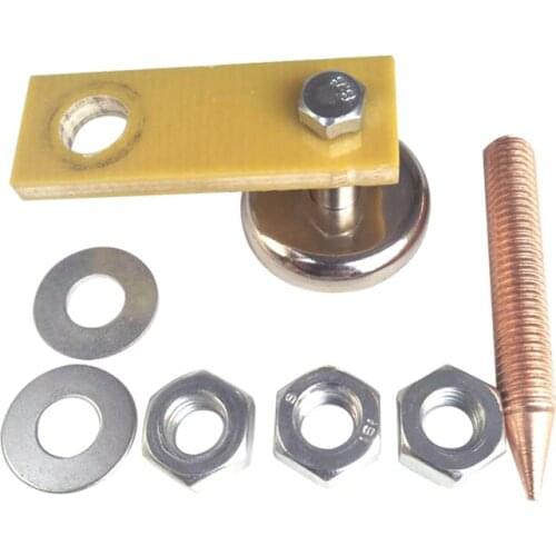 Adjustable welding Fixture Holder Strong Magnetic Welding Machine ground clamp Connector for Auto Car Dent Repair Spotter Tools