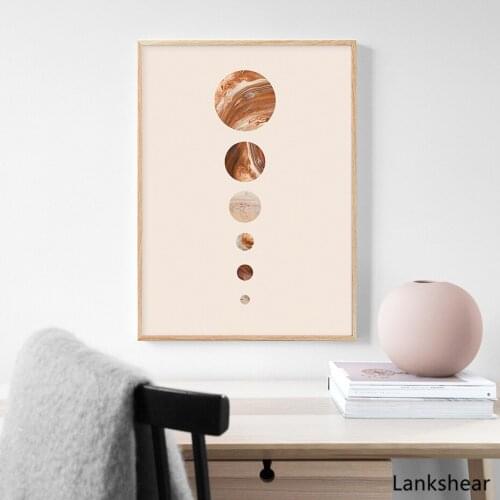 Modern Solar System Planet Canvas Printings Paintings Posters Prints Wall Pictures for Living Room Office Home Decorations