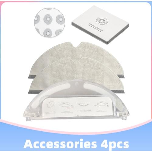 Mop Cloth Water Tank Box and Filter Replacement for Xiaomi Mijia 1S Mi Robot Roborock S5 S6 S50 S60 E35 E25 Vacuum Cleaner
