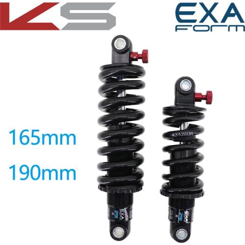 Kindshock Bike Shock Absorber 165 190 mm damper adjustable Rear Shocks Downhill DH CX MTB Electric Scooter Motocycles exa form