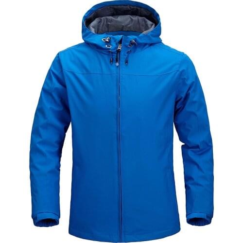 Outdoor Men Windbreaker Spring Autumn Breathable Windproof Hooded Jackets Male Camping Climbing Fishing Trekking Sports Coats