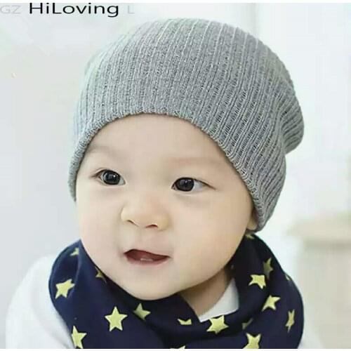 Spring Children Baby Beanie 2016 New Arrival 5 month 5 Years Old Warm Knitted Crochet For Girls Boys Autumn Winter Baby Kids Hat