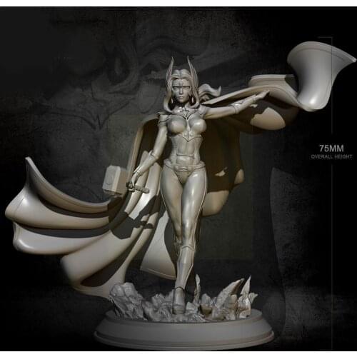 1PCS H75mm 1/24 Resin model kits figure DIY toy self-assembled TD-2549 E3Y5