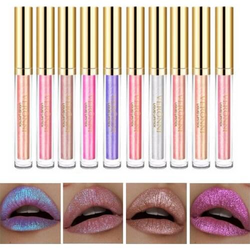 Diamond Crushers Lip Gloss Shimmer Shine Glitter Lipsticks Liquid Metalic For Lips Lasting Makeup Cosmetics