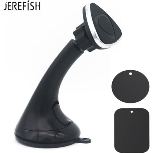 Car Phone Holder Mount Strong Magnet Windshield Phone Magnetic Holder Suction Cup Phone Holder for Car Dashboard Phone Holder