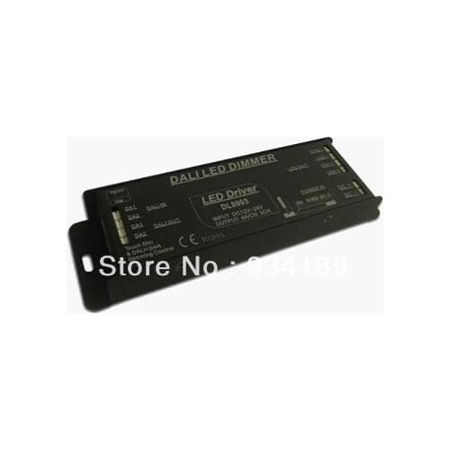 Free shipping touch dim driver, dali dimming controller 3 Channels DC12-24V Constant Voltage Single Output