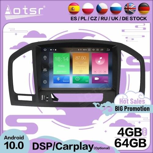 Carplay Multimedia Stereo Android Player For Opel Insignia 2008 2009 2010 2011 2012 2013 GPS BT Audio Radio Receiver Head Unit