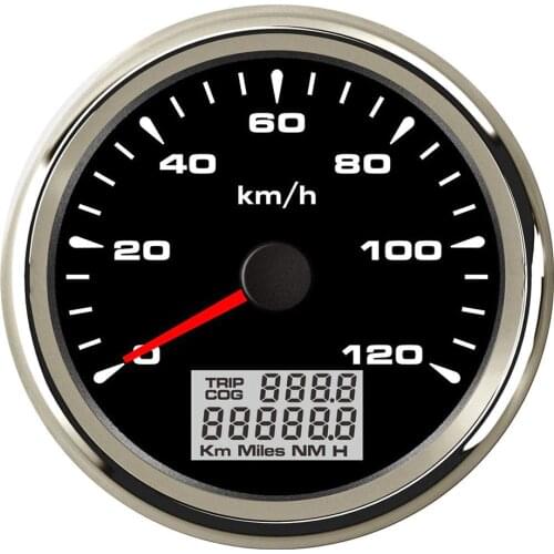 New 7 Colors Backlight Car Marine Boat Speedometer 120km/h ,200km/h GPS Speed Gauge fit for Focus 2 BMW E90 Audi A3