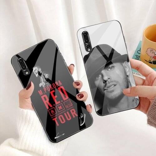 France M Pokora Matt Pokora Phone Case Tempered Glass For Huawei P30 P20 P10 lite honor 7A 8X 9 10 mate 20 Pro