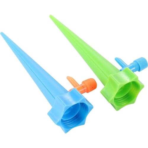 Self-Watering Cone Dripper with adjustable valves Automatic watering Bottle Dripper Lazy Potted plants Watering Artifact 5 Pcs