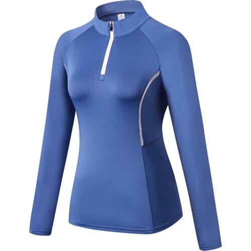 Fitness Yoga Training Zipper Jacket Womens Running Jacket Sports Long Sleeve Jogging Sweatshirt Gym Training Workout Sportswear