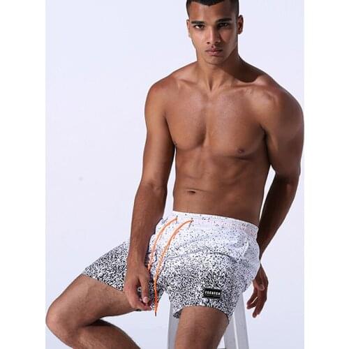 Y323 Summer man beach shorts swimwear sports leisure shorts briefs men swimwear swimsuit sunga speck print board shorts trunk